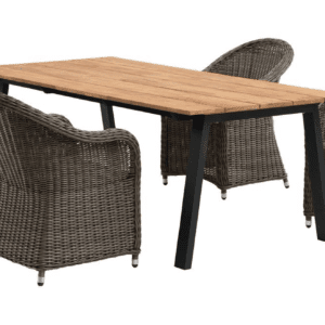 Masă dreptunghiulară BARSMARK 100x210 stejar-lemn