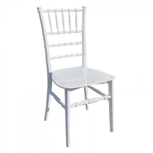 Scaun chiavari alb perlat