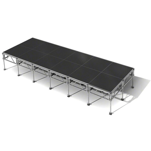 Scenă modulară 6x4 sau 8x4 și sistem profesional de sunet