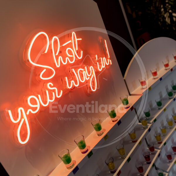Panou Shot / Wall Champagne